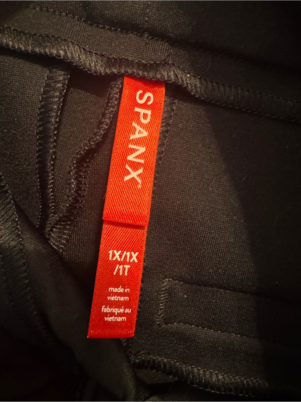 SPANX PerfectFit Ponte Slim Straight Pant Classic Black 1XL excellent condition - Picture 5 of 8